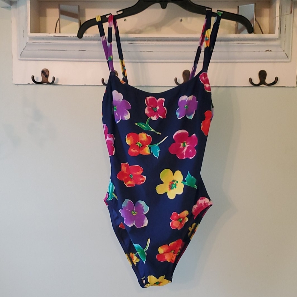 Vintage Beach Cabana Swimsuit